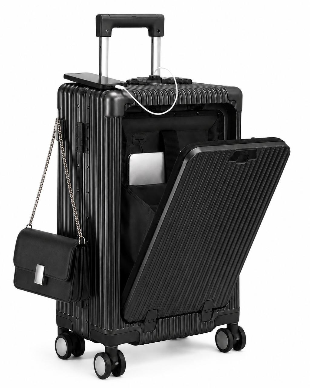 Interieur valise cabine Cabinova – compartiments organises et spacieux