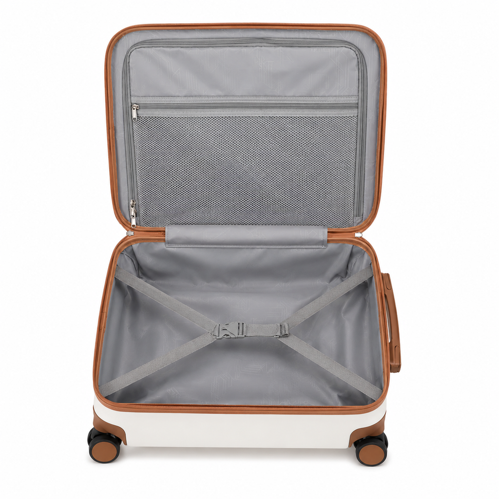 Interieur valise cabine KONO Cabinova – compartiment principal bien organise