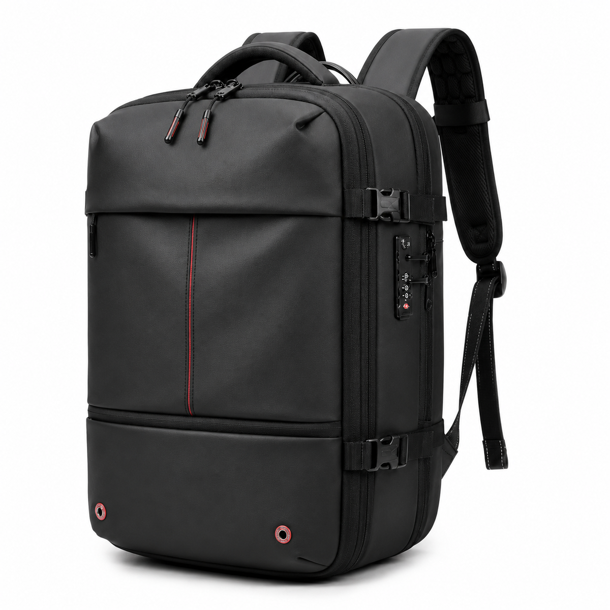 Sac à dos de voyage à compression Cabinova — vue trois quarts avant