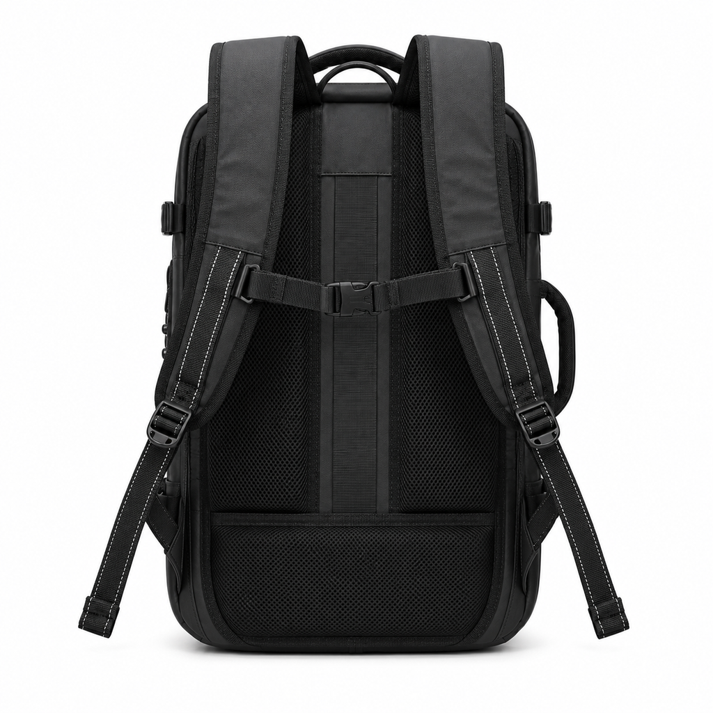 Sac à dos de voyage — dos ergonomique en mesh avec sangle de poitrine