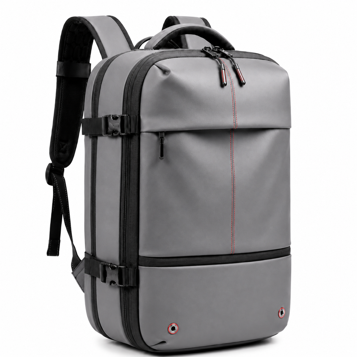 Sac à dos de voyage à compression — coloris gris