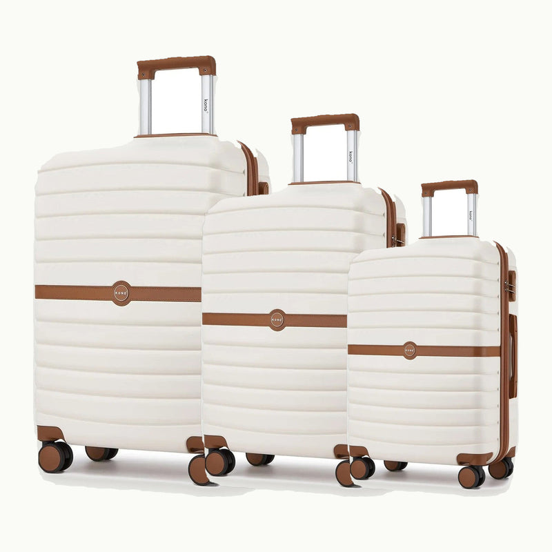 Set KONO 3 valises, Beige