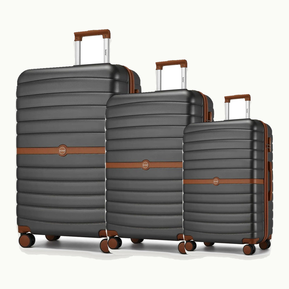 Set KONO 3 valises, Gris