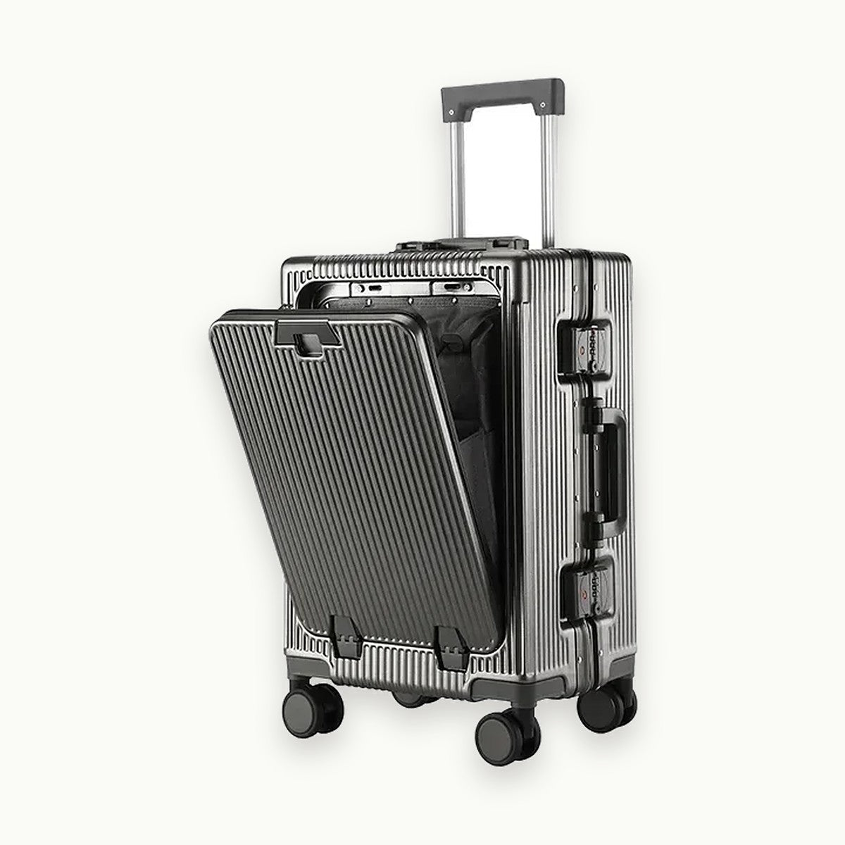 Valise Cabine Intelligente, Gris