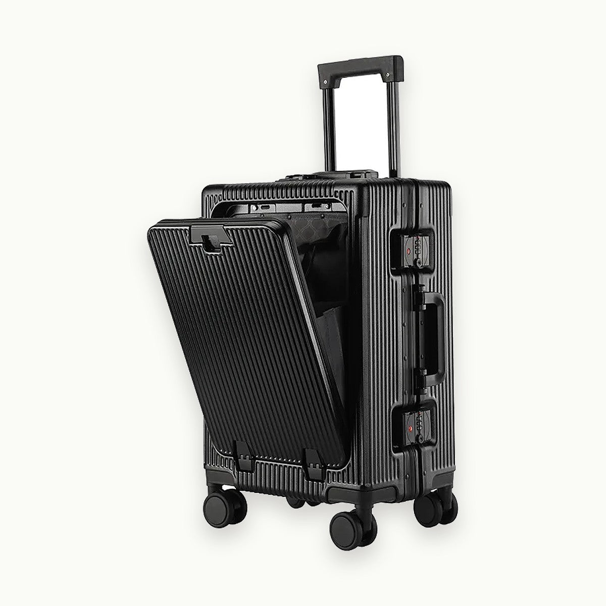 Valise Cabine Intelligente, Noir