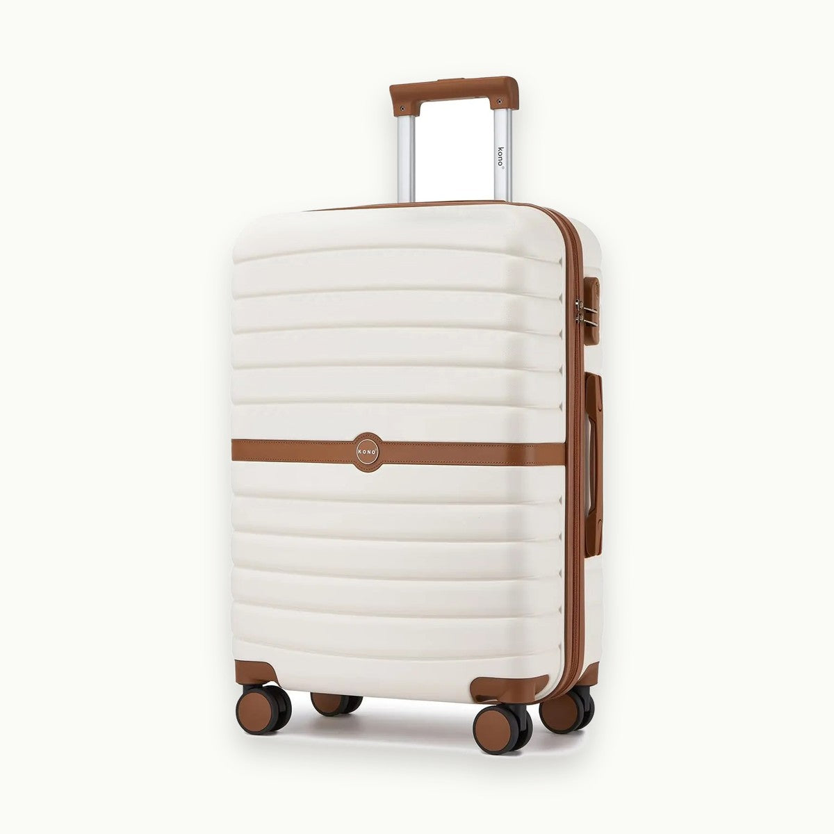 Valise KONO Rigide, Beige