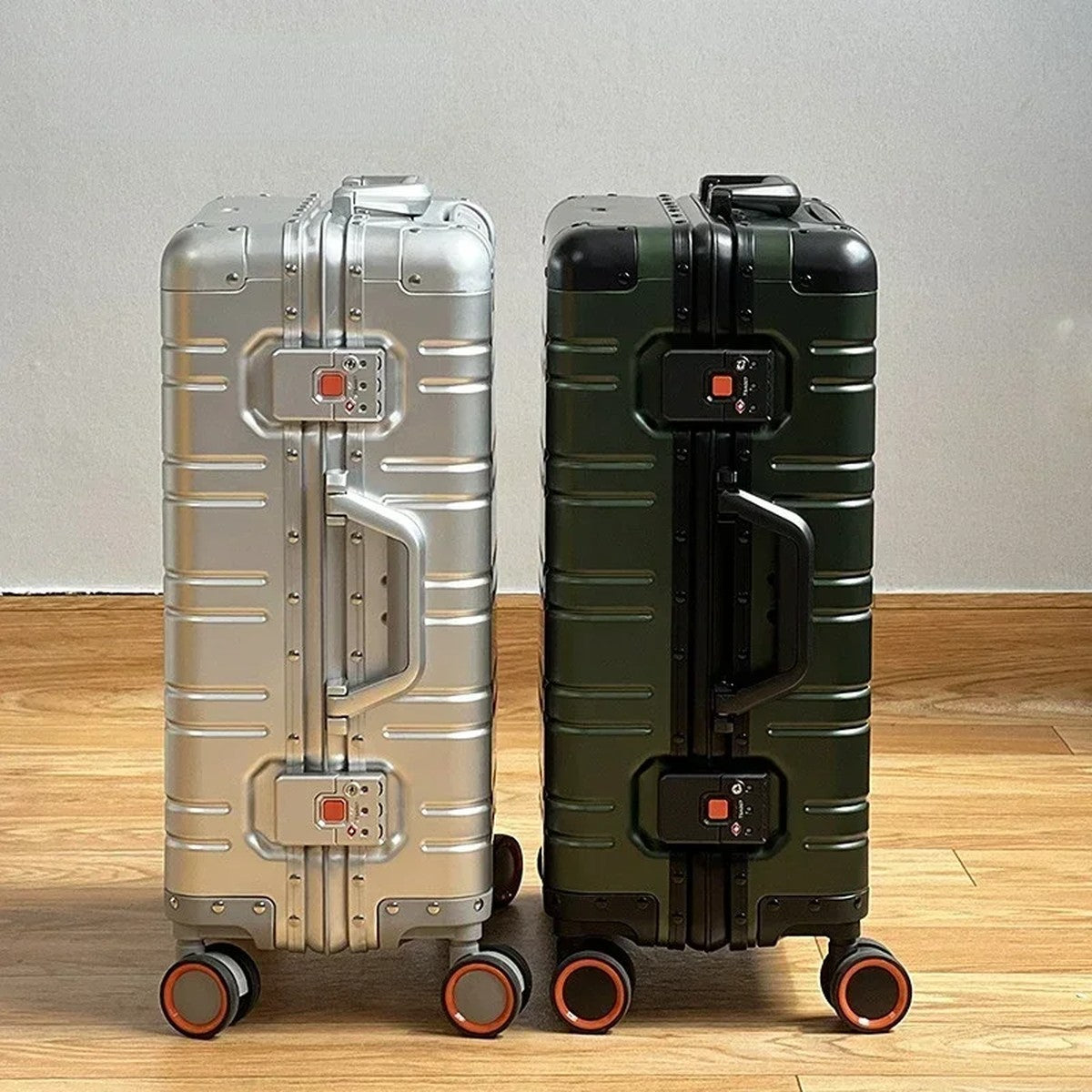 Valise Premium Aluminium, en situation